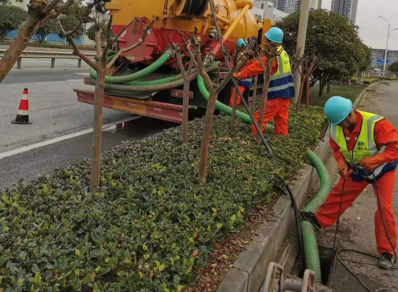 牡丹市政管道清淤